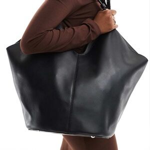 Glamorous Black Tote Bag